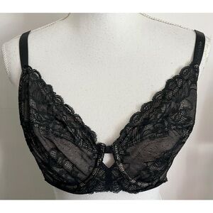 Calvin Klein • Black Unpadded Lace Bra